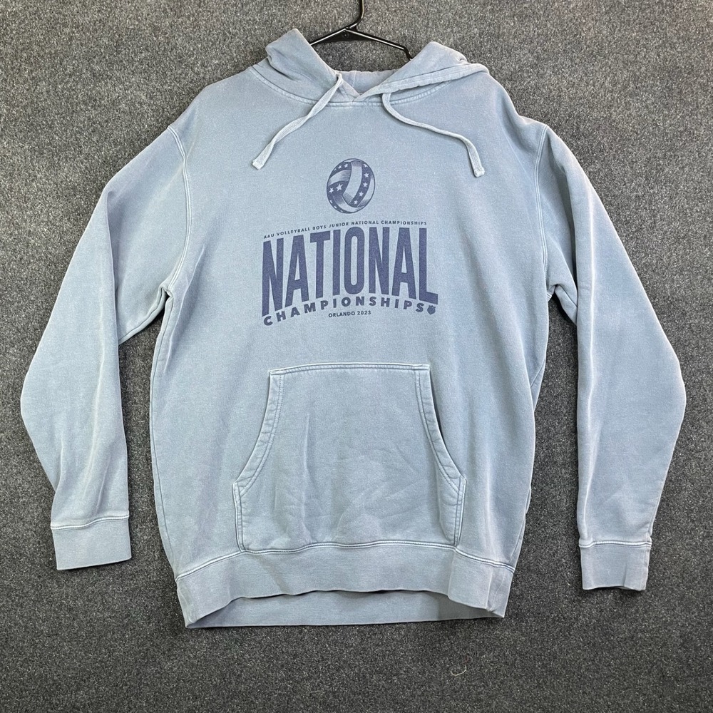 AAU Volleyball Orlando 2023 National Championships Hoodie Men's Large Blue